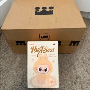 BRAND NEW UNOPENED Have A Seat Labubu - Dada